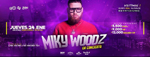 Miky woodz en valparaiso I infinity club I 24 de enero